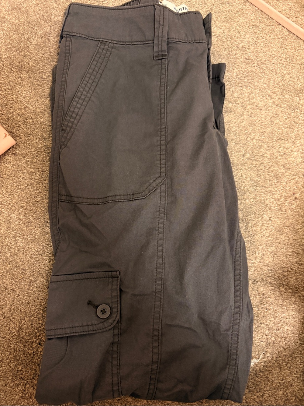 American Eagle Outfitters Straight Leg Jeans - Charcoal Gray